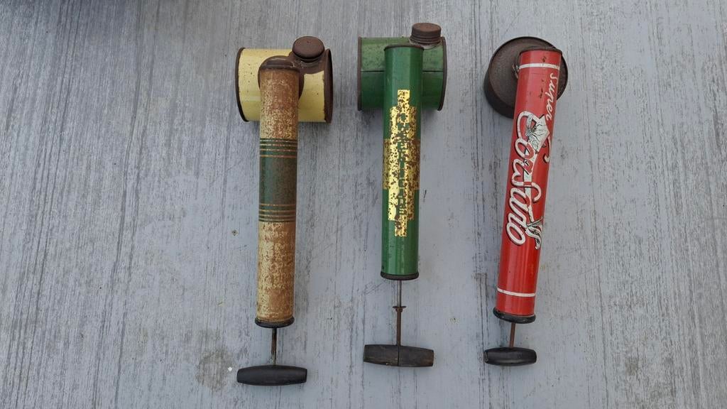 Oude gifspuiten, Antiek en Kunst, Antiek | Gereedschap en Instrumenten, Ophalen of Verzenden