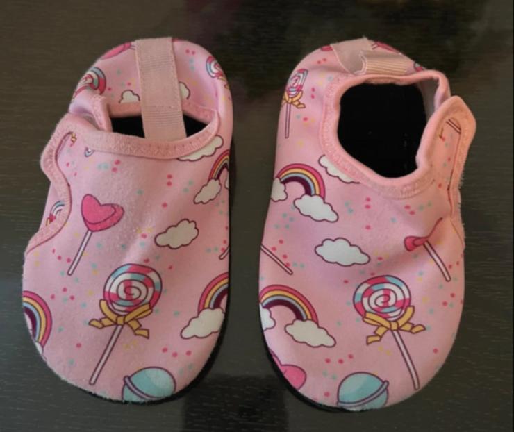 Zwemschoenen meisje maat 21, Kinderen en Baby's, Kinderkleding | Kinder-zwemkleding, Ophalen of Verzenden, Zo goed als nieuw, Meisje