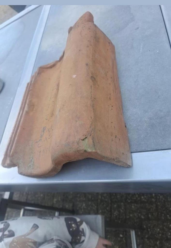 Gevelpannen, Ophalen of Verzenden, Steen of Klei, 15 m² of meer, Dakpannen