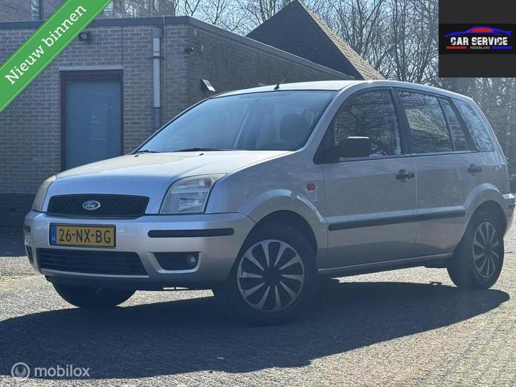 Ford Fusion 1.6-16V Ghia/NAP/APK/2e EIG/AUTOMAAT 121DKM/DO, Auto's, Ford, Bedrijf, Te koop, Fusion, ABS, Airbags, Airconditioning