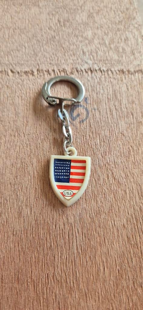 Sleutelhanger U S A, Ophalen of Verzenden