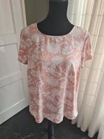 Bodyflirt Blouse oudroze/wit, maat 42, korte mouw, Maat 42/44 (L), Ophalen of Verzenden, Roze, Gedragen
