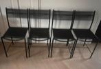 4 Spaghetti stoelen merk Alias, door Giandomenico Belotti., Huis en Inrichting, Ophalen, Zo goed als nieuw, Zwart, Vier