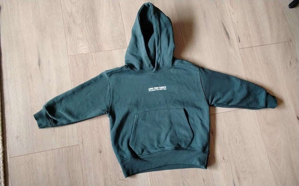 Kinderhoodie, Kinderen en Baby's, Kinderkleding | Maat 122, Ophalen of Verzenden, Zo goed als nieuw, Meisje, Jas