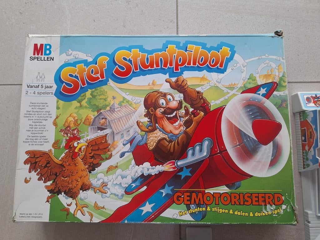 Stef de stuntpiloot, Ophalen of Verzenden, Zo goed als nieuw