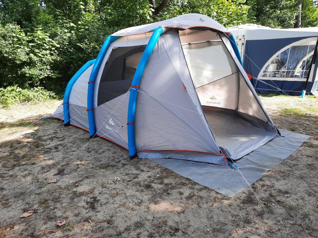 Quechua Air Seconds family 4.1  oppomptent, Ophalen, Zo goed als nieuw, Tot en met 4