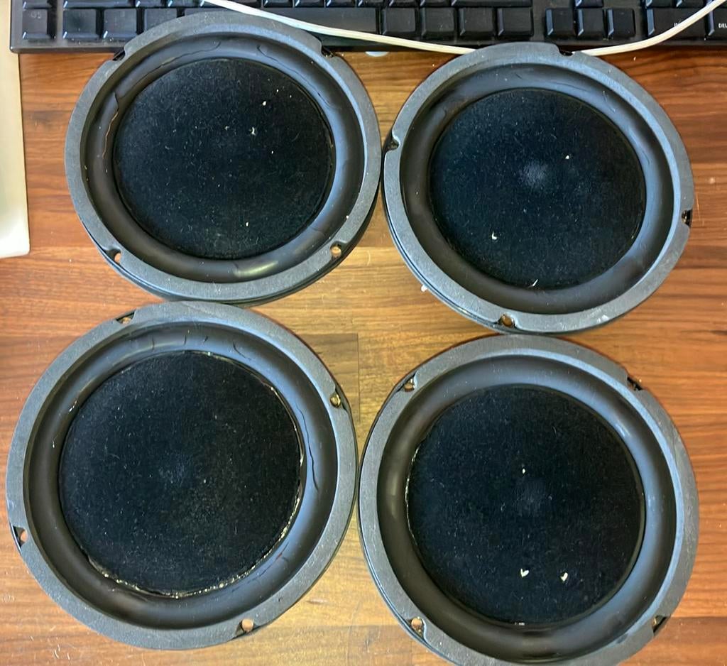 Aura pied piper MK7 woofers., Overige merken, Gebruikt, Ophalen of Verzenden, Minder dan 60 watt