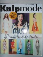 Knipmode maart 2012 en extra bijlage 11 patronen 25 modellen, Ophalen of Verzenden, Zo goed als nieuw, Vrouw, Knipmode