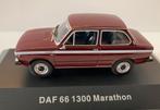 Lagamo 1:43 DAF 66 1300 Marathon sedan donkerrood met zilver, Overige merken, -, Nieuw, Ophalen of Verzenden