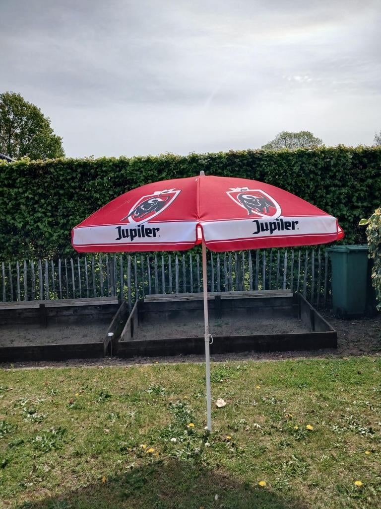 Jupiler parasol - Ideaal voor terras of tuin, Tuin en Terras, Parasols, Ophalen, Gebruikt, 2 tot 3 meter, Stokparasol