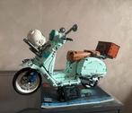 TGL T4025B bouwstenen scooter gebouwd 1:5, Ophalen of Verzenden, Gebruikt, Overige merken