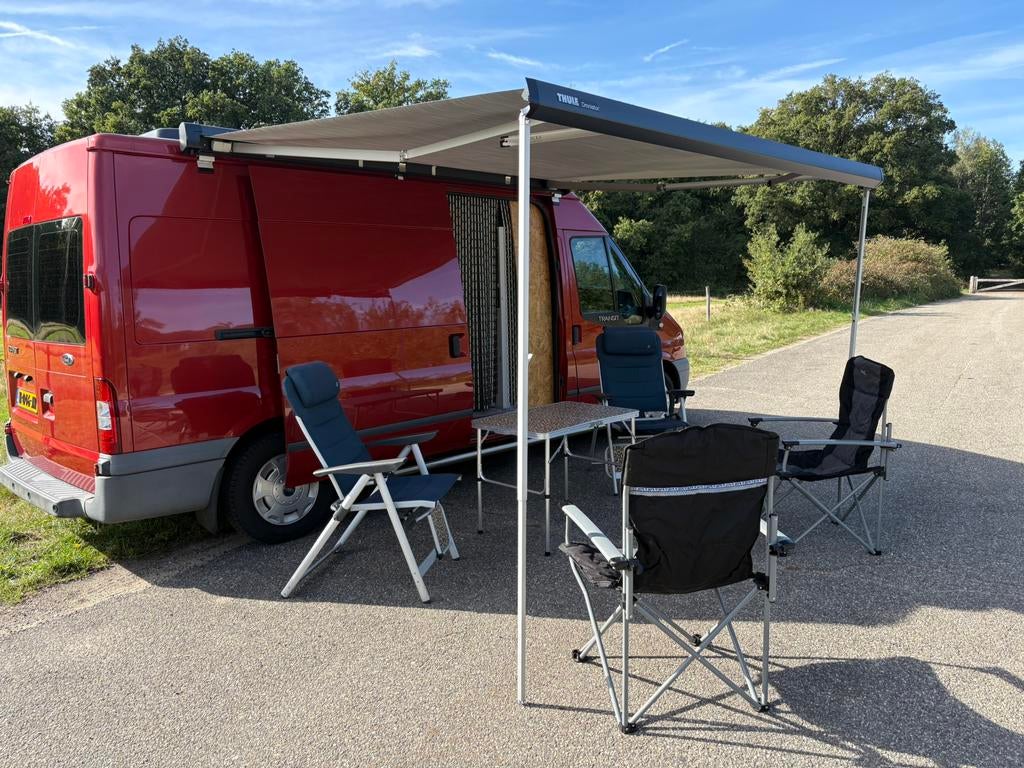 Kampeerauto Ford Transit, Caravans en Kamperen, Campers, Buscamper of Camperbus, Ford, Tot en met 2, Particulier