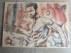 Wolverine kunstwerk op hout - Emma Wildfang, Eén comic, Ophalen of Verzenden, Nieuw, Overige gebieden