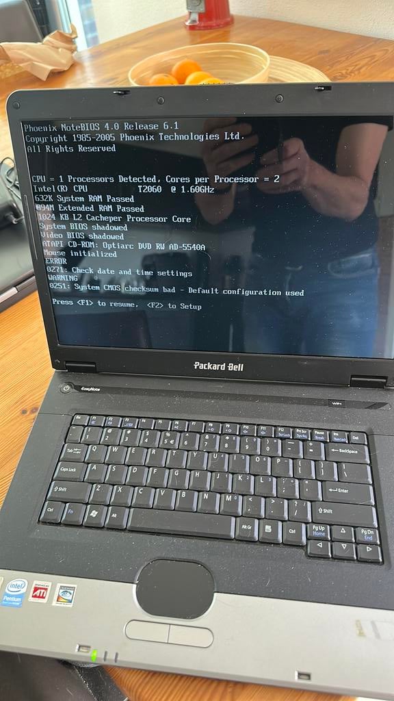 Gratis ophalen Packard Bell laptop-harddisk niet inbegrepen, Ophalen, Gebruikt, Onbekend
