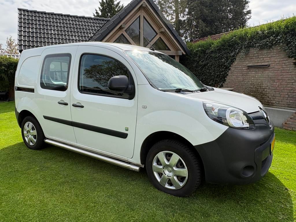 Kangoo EXPRESS Z.E. 57800 km. bouwjaar 12-2014 incl. BTW, Auto's, Bestelauto's, Automaat, Stof, Zwart, Parkeersensor