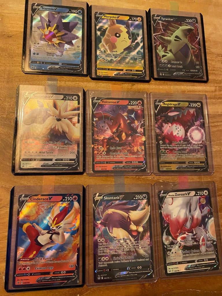 Pokemon kaarten V's, Ophalen of Verzenden
