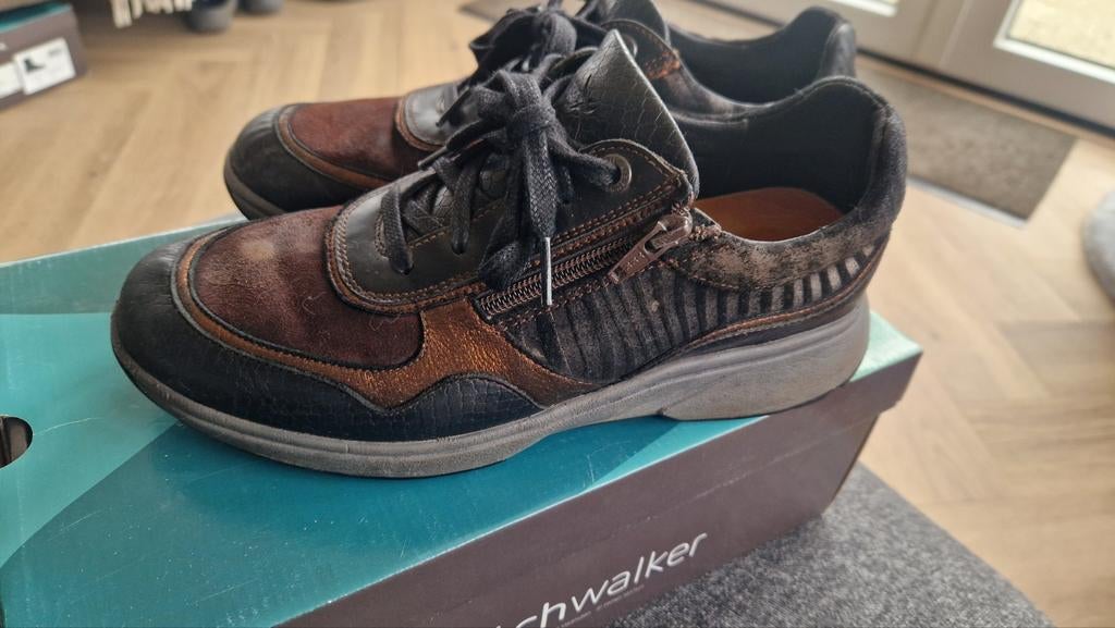 Xsensible Stretchwalker Lima maat 40HX, Kleding | Dames, Schoenen, Gedragen, Sneakers of Gympen, Bruin, Ophalen of Verzenden