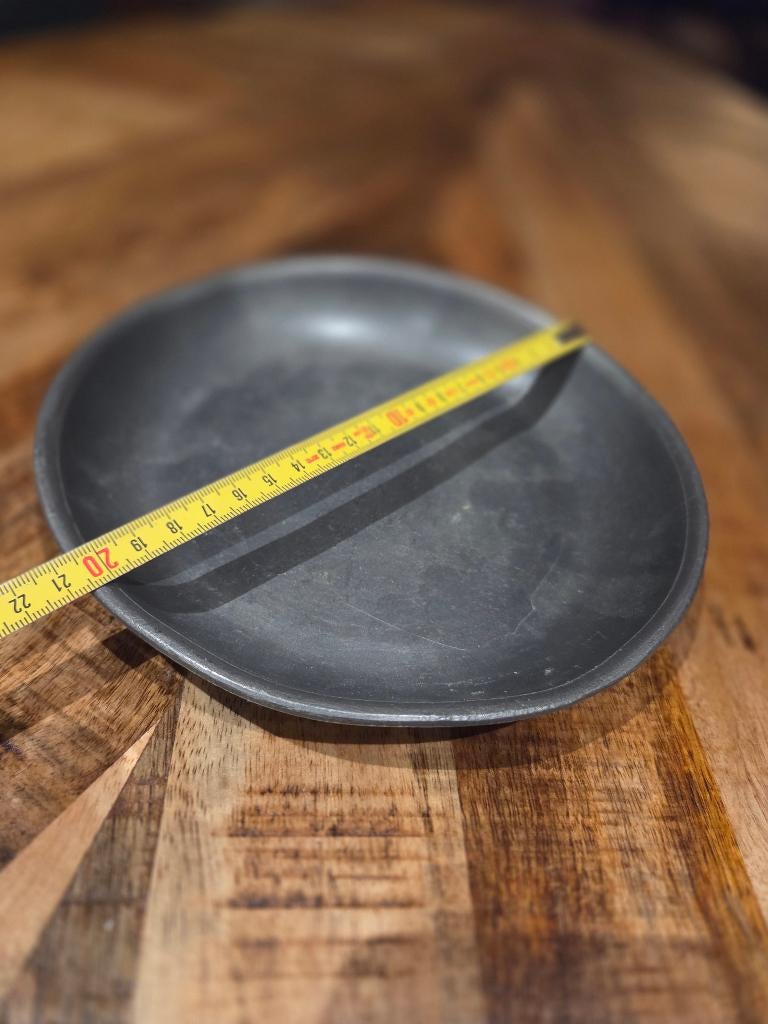 Tinnen bord, Antiek en Kunst, Antiek | Tin, Ophalen of Verzenden