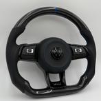 Volkswagen carbon stuur leer blauw Golf R GTI Polo upgrade
