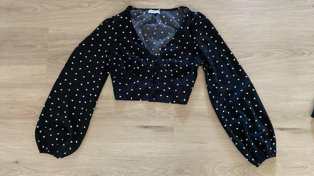 Loavies top, Zwart, Ophalen of Verzenden, Zo goed als nieuw, Zonder mouw