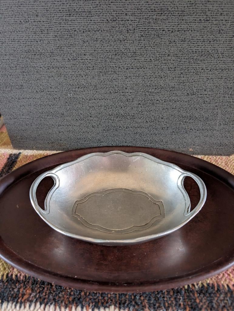 Tinnen schaaltje met keurmerk, Antiek en Kunst, Antiek | Tin, Ophalen of Verzenden