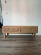 Bolia laag dressoir/tv-meubel van hout, Ophalen, Gebruikt, 100 tot 150 cm, Minder dan 100 cm