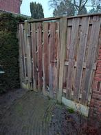 Poort + toebehoren, Tuin en Terras, Schuttingen, Ophalen, Minder dan 3 meter, Hout, 1 tot 2 meter