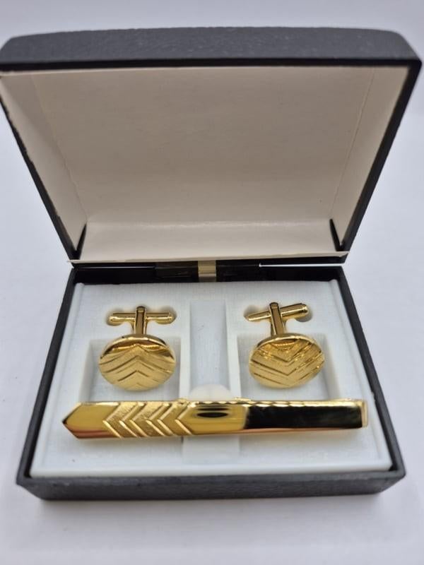 Manchetknopen en dasschuif, nieuw, Overige materialen, ., Nieuw, Ophalen of Verzenden