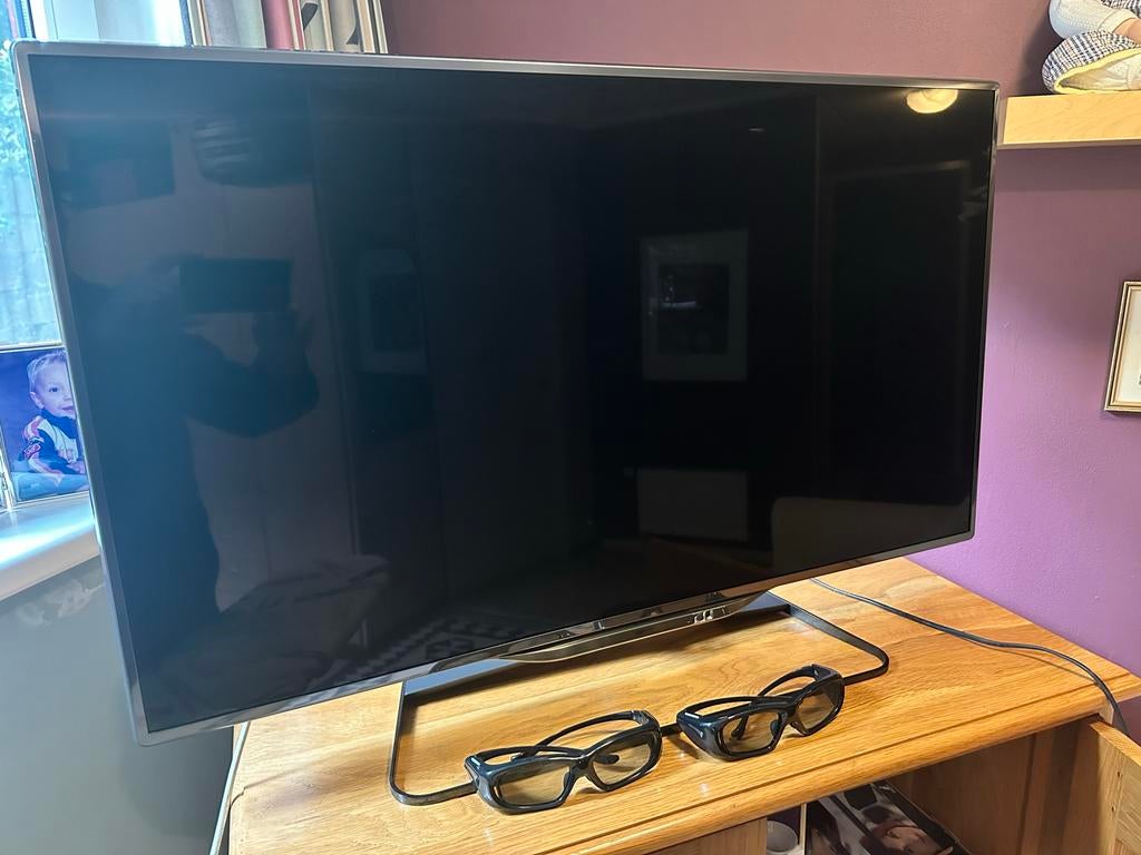 Philips 40PFL8008K/12 televisie, Ophalen, Philips, 100 Hz, 100 cm of meer