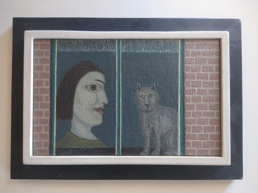 Marit l'Herminez van Raak - schilderij 1969, Ophalen of Verzenden