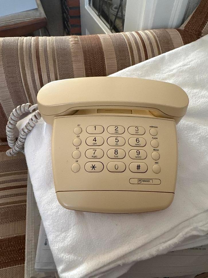 PTT Telecom Florence 12 wit - Defect, Telecommunicatie, Vaste telefoons | Handsets en Draadloos, Niet werkend, Ophalen of Verzenden