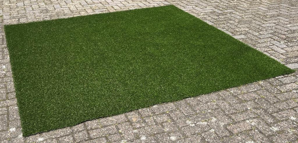 Kunstgras vlak, Tuin en Terras, Ophalen, Zo goed als nieuw, Minder dan 10 m², Kunstgras