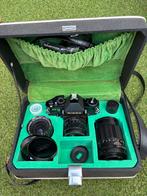 Ricoh Auto TLS EE Spiegelreflexcamera met accessoires, Ophalen of Verzenden, Zo goed als nieuw, Spiegelreflex, Overige Merken