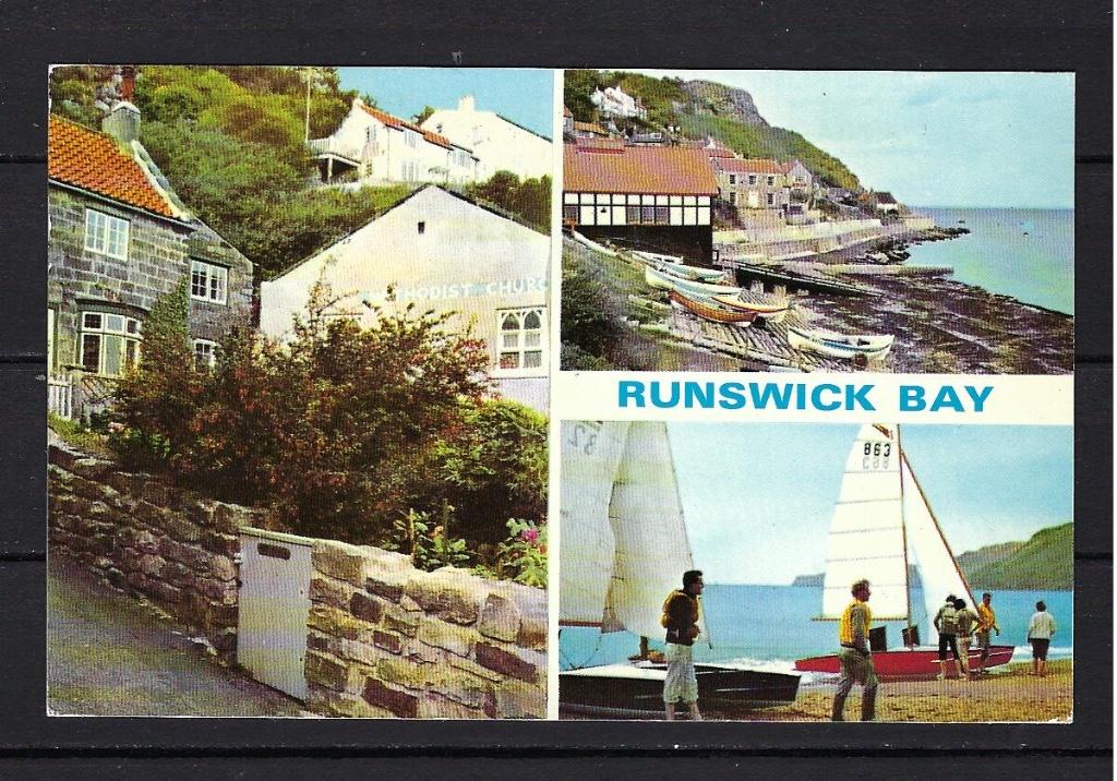 869 Engeland, Runswick Bay, Ophalen of Verzenden, Gelopen, Engeland