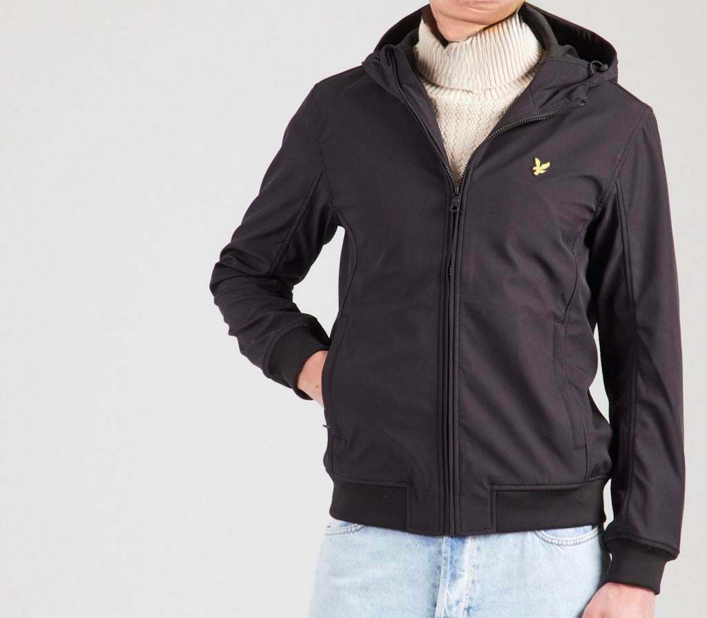 Lyle & Scott Heren tussenjas, Ophalen of Verzenden, Zo goed als nieuw, Maat 46 (S) of kleiner, Zwart