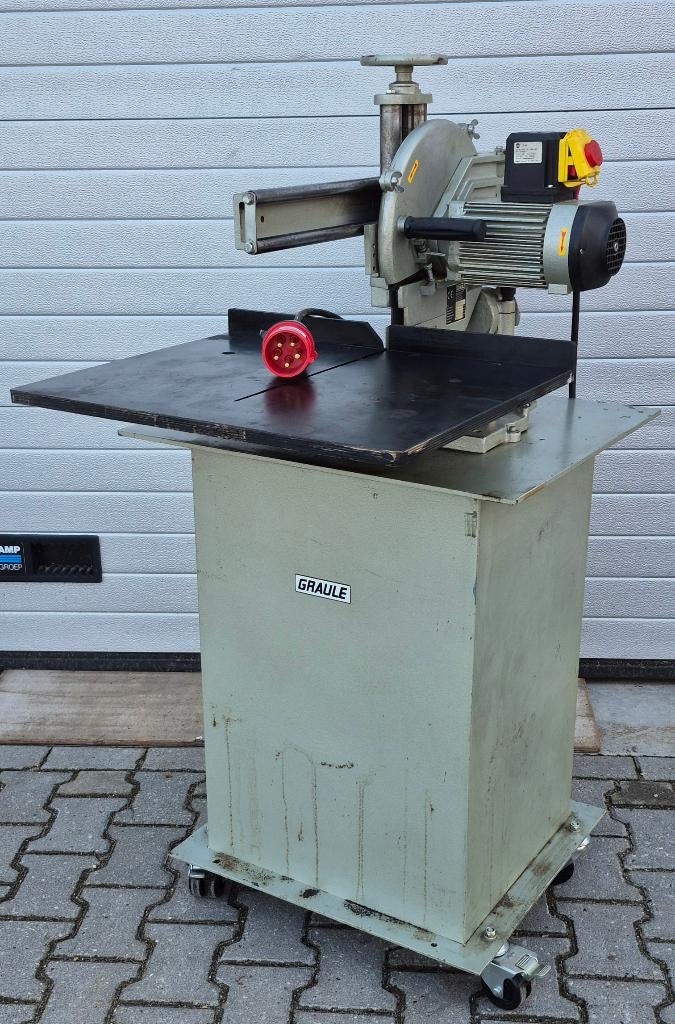 Graule ZS85N Afkortzaag / Radiaalzaag (Neigen en Zwenken), Ophalen, 70 mm of meer, Zo goed als nieuw, Afkortzaag