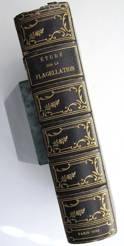 Étude sur la flagellation 1899 Villiot 1/25 ex Band Bretault, Ophalen of Verzenden