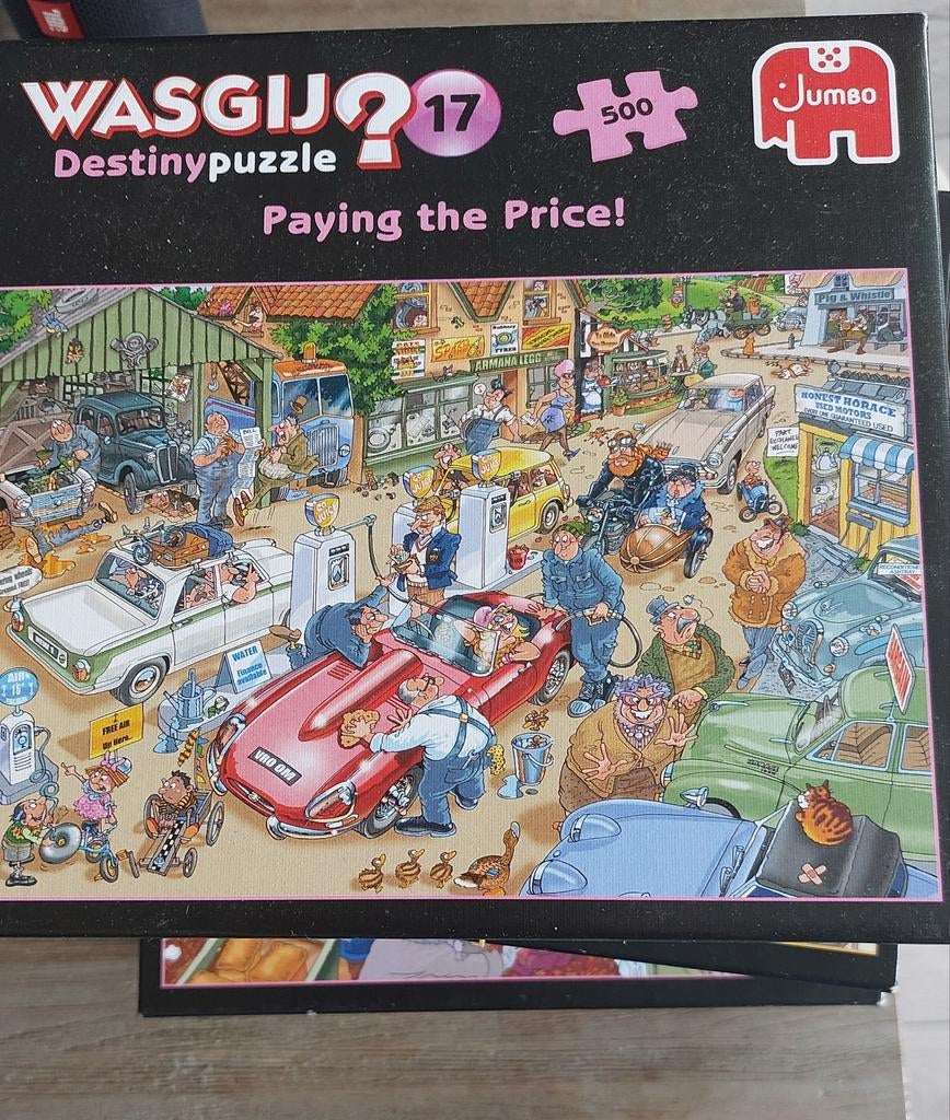 WASGIJ puzzels,(Jumbo) Original en Destiny, Hobby en Vrije tijd, Denksport en Puzzels, Ophalen of Verzenden, 500 t/m 1500 stukjes
