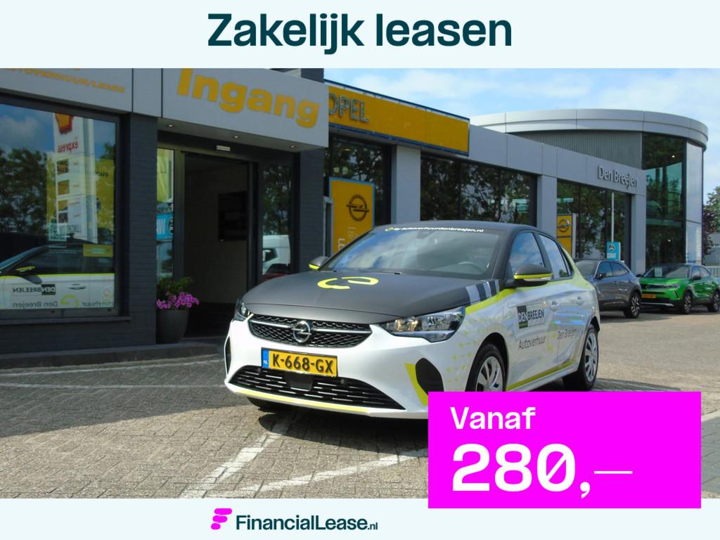 Opel Corsa-e Edition 3 fase | e-Rally Cup | incl. BTW | 8% B, 12 maanden, Gebruikt, Zwart, Wit