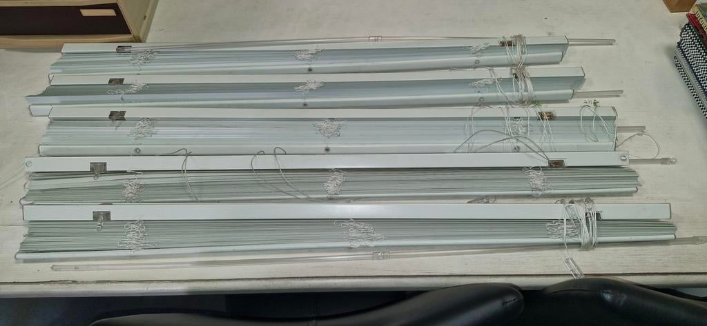 5x Luxaflex jaloezieën crème 100x130 cm, Ophalen, Gebruikt, 100 tot 150 cm, Crème