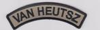 naambandje Van Heutsz, Ophalen of Verzenden, Landmacht, Nederland, Embleem of Badge