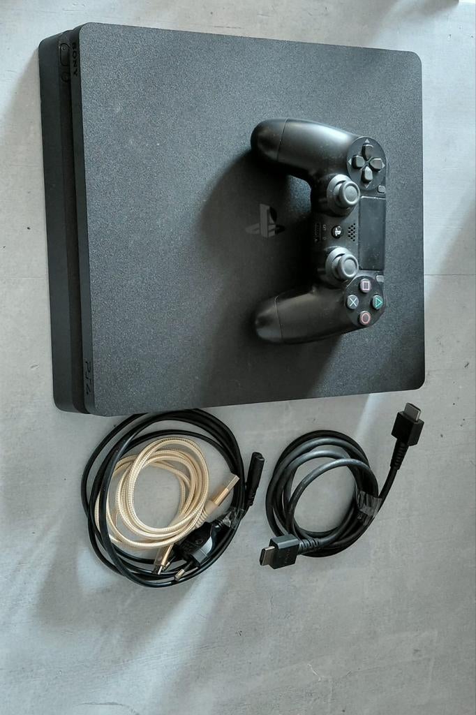 Playstation 4 slim console 500GB, Ophalen of Verzenden, Met 1 controller, Slim, 500 GB