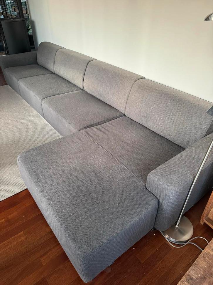 Montel bank 6 delen, aanpasbaar in meerdere vormen, Huis en Inrichting, Banken | Bankstellen, Gebruikt, Hoekbank, Vierpersoons of meer