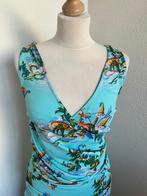 King Louie maat L lichtblauwe zomer jurk 2996, Blauw, Maat 42/44 (L), Ophalen of Verzenden, Zo goed als nieuw