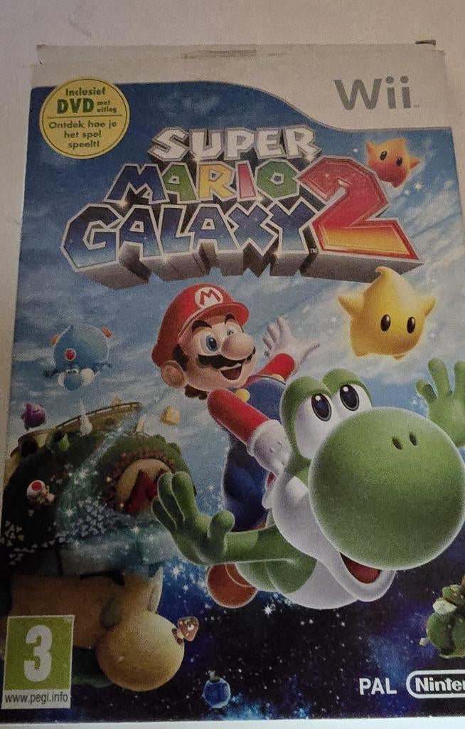3 nitendo spellen super mario galaxy  mario power voor wii u, 1 speler, Zo goed als nieuw, Vanaf 3 jaar, Ophalen