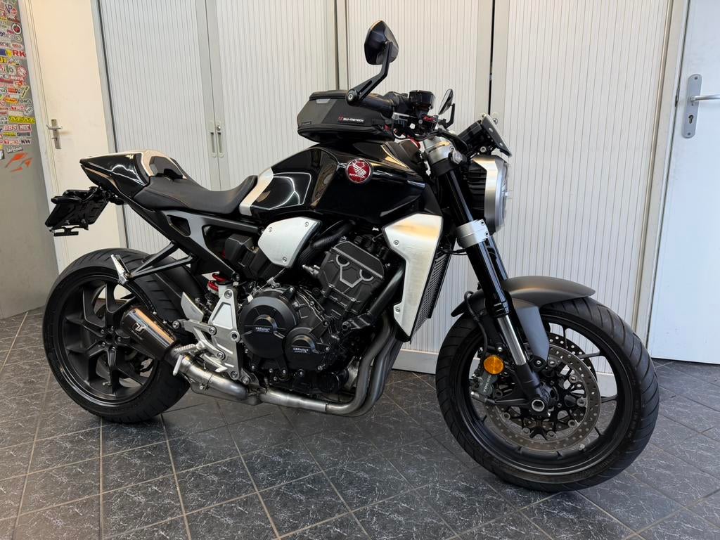 Honda CB1000R CB 1000: Uniek, Blackonblack, Led, 2e eig,, Motoren, Occasion, 4 cilinders, Motorrijbewijs A, Bedrijf