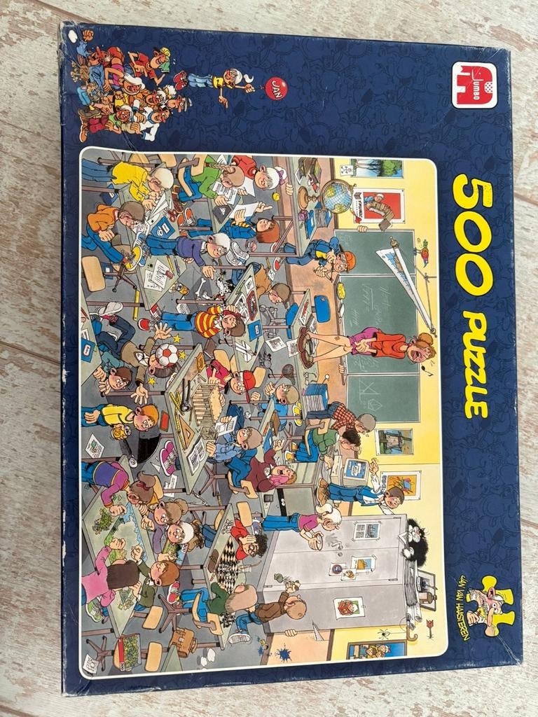 Jan van Haasteren puzzel, Ophalen of Verzenden, 500 t/m 1500 stukjes, Zo goed als nieuw