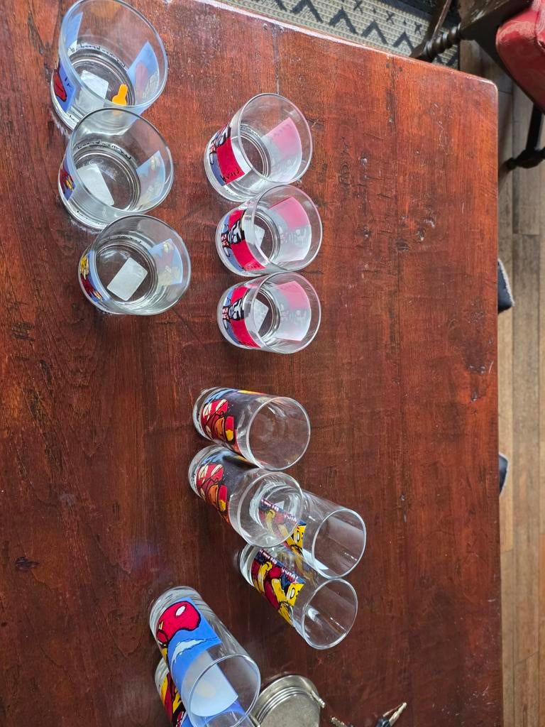 Herman Brood Glazen  nieuw 12 stuks, Glas of Glazen, Nieuw, Ophalen of Verzenden, Glas