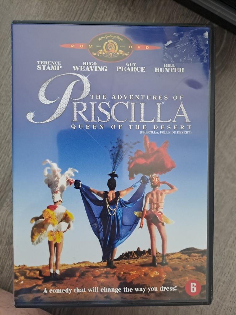 Priscilla queen of the desert (dvd), Ophalen of Verzenden, Zo goed als nieuw, Actie en Avontuur, Alle leeftijden