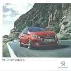 Peugeot 208 of GTI originele brochure/auto folder '13 - '19, Boeken, Auto's | Folders en Tijdschriften, Ophalen of Verzenden, Zo goed als nieuw